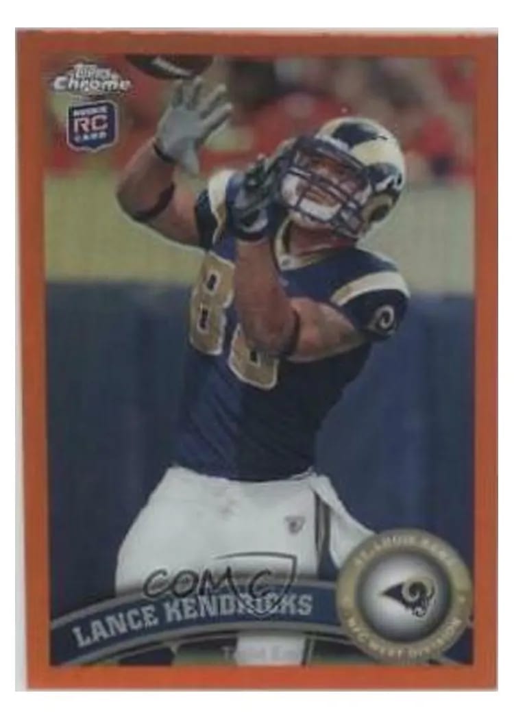 2011 Topps Chrome Lance Kendricks #13 card