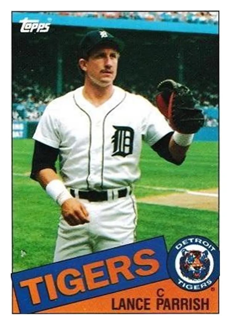 1985 Topps Lance Parrish #160 card
