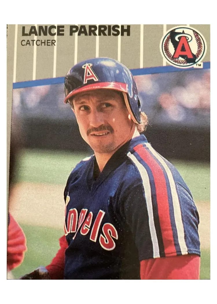 1989 Fleer Update Lance Parrish #U-15 card