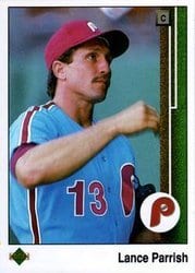 1989 Upper Deck Base Set Lance Parrish #240 card