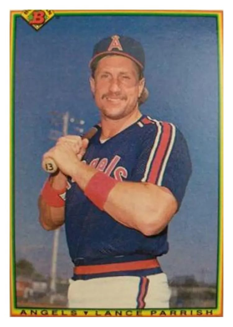 1990 Bowman Lance Parrish #295 card