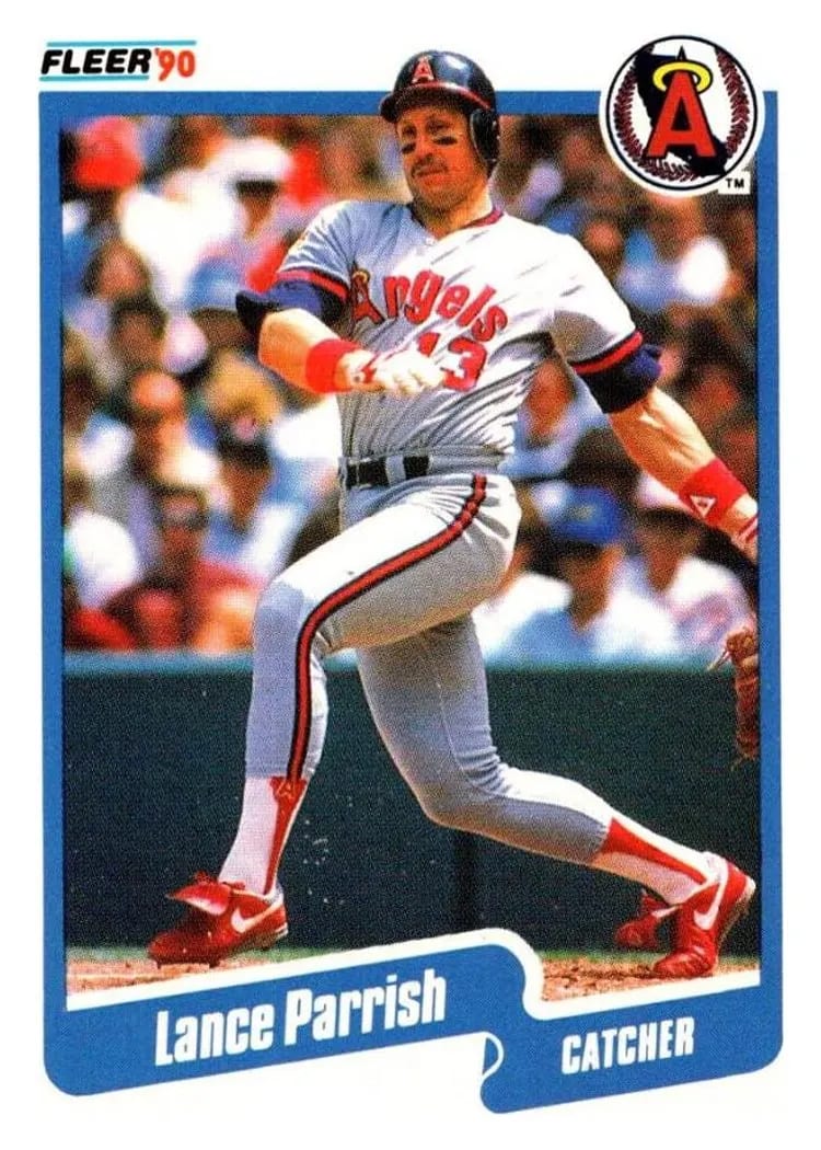 1990 Fleer Lance Parrish #141