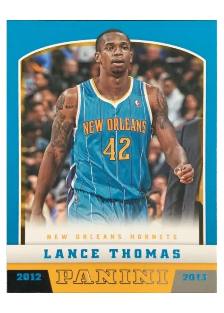 2012 Panini Lance Thomas #237 card
