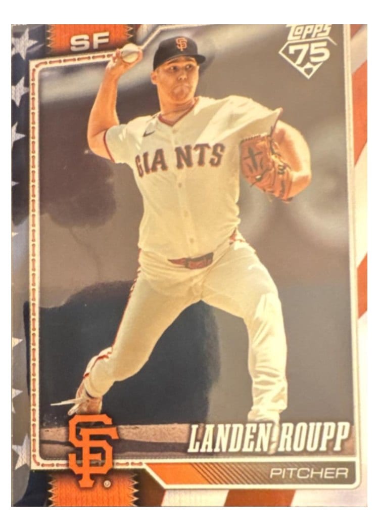 2026 Topps Base Set Landen Roupp Independence Day #29 card