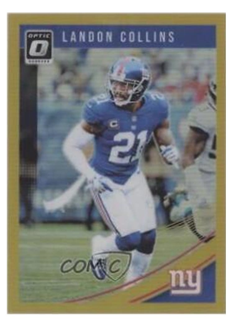 2018 Donruss Optic Base Set Landon Collins #73 card