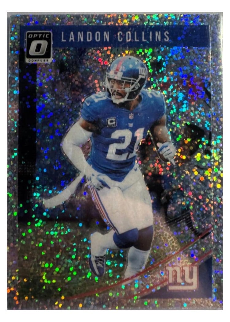 2018 Donruss Optic Base Set Landon Collins #73 card
