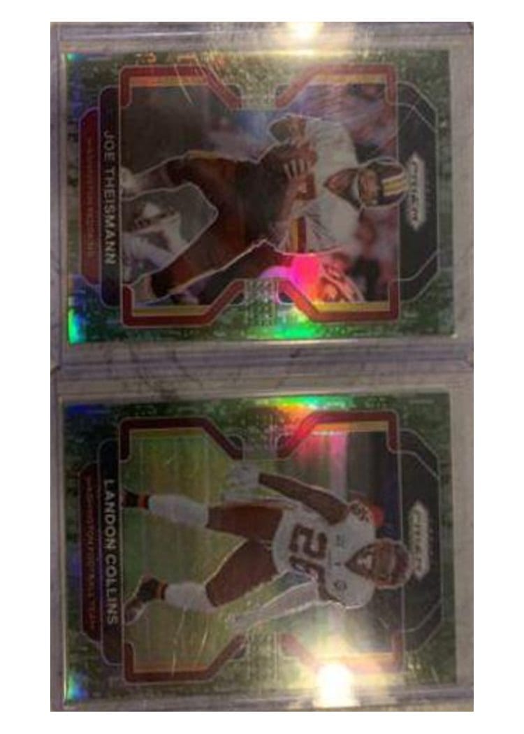 2021 Panini Prizm Base Set Landon Collins #215 card