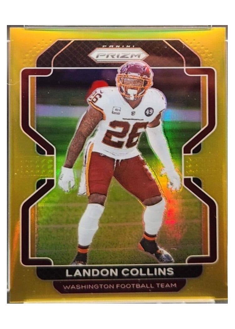 2021 Panini Prizm Base Set Landon Collins #215 card