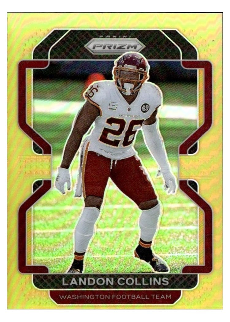 2021 Panini Prizm Base Set Landon Collins #215 card
