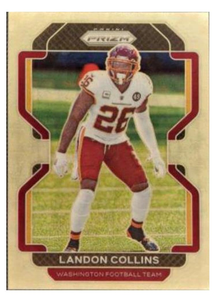 2021 Panini Prizm Base Set Landon Collins #215 card