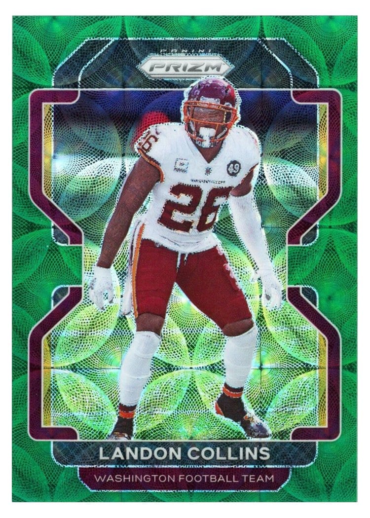 2021 Panini Prizm Base Set Landon Collins #215 card