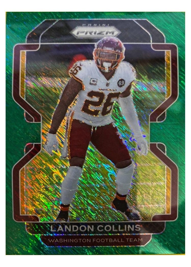 2021 Panini Prizm Base Set Landon Collins #215 card