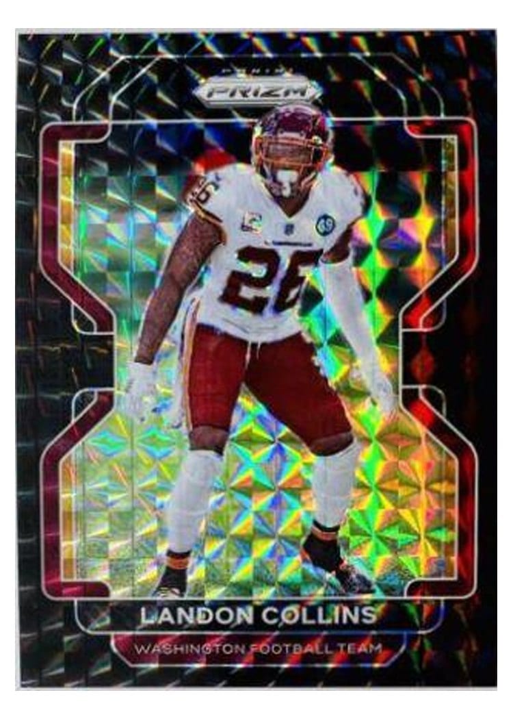 2021 Panini Prizm Base Set Landon Collins #215 card