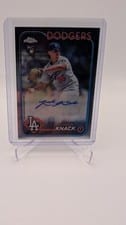 2024 Topps Chrome Update Autographs Landon Knack #AC-LK card