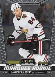 2024-25 O-Pee-Chee Platinum Base Set Landon Slaggert #225 card