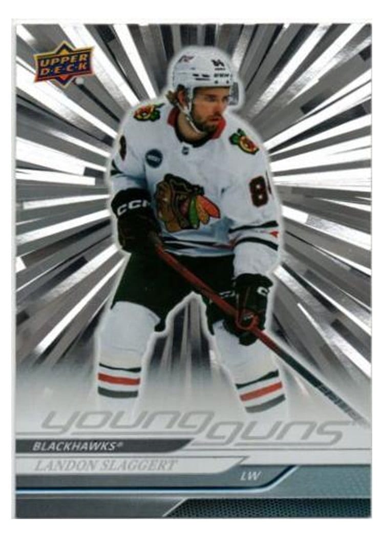 2024-25 Upper Deck Base Set Landon Slaggert #203 card