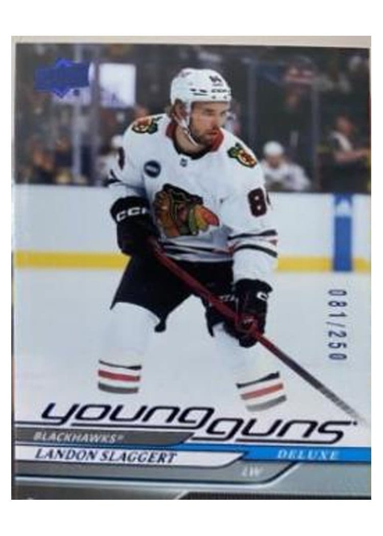 2024-25 Upper Deck Base Set Landon Slaggert #203 card