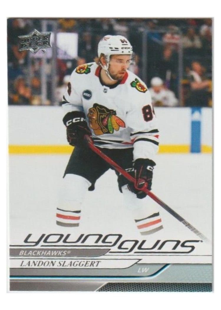 2024-25 Upper Deck Base Set Landon Slaggert #203 card