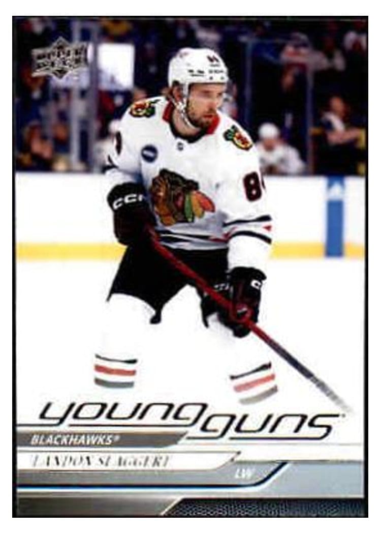 2024-25 Upper Deck Base Set Landon Slaggert #203 card