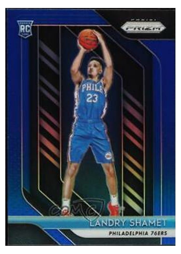 2018-19 Panini Prizm Base Set Landry Shamet #199 card