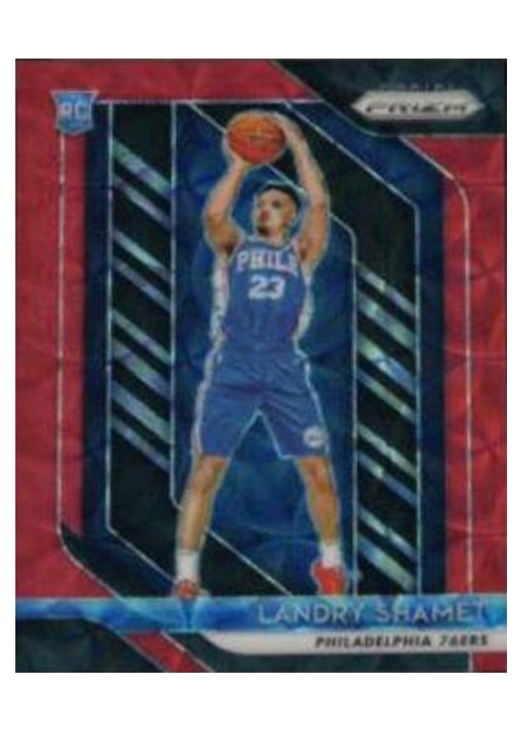2018-19 Panini Prizm Base Set Landry Shamet #199 card