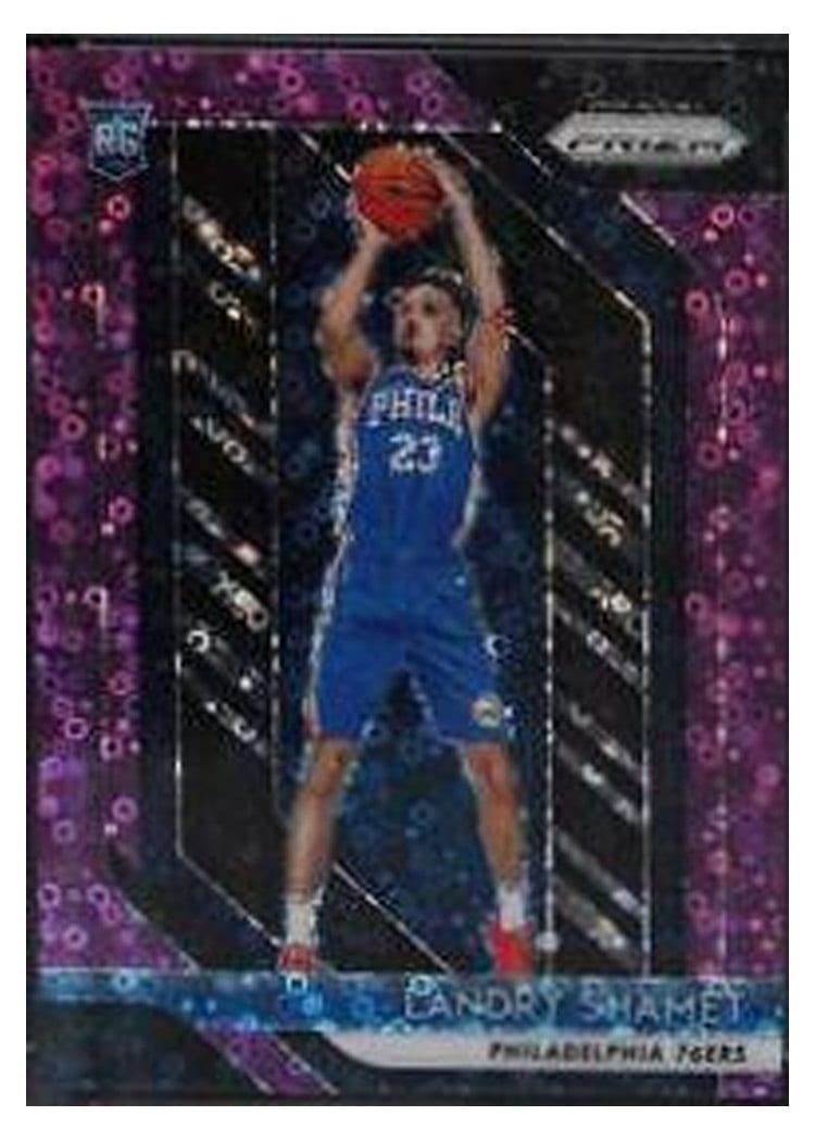 2018-19 Panini Prizm Base Set Landry Shamet #199 card