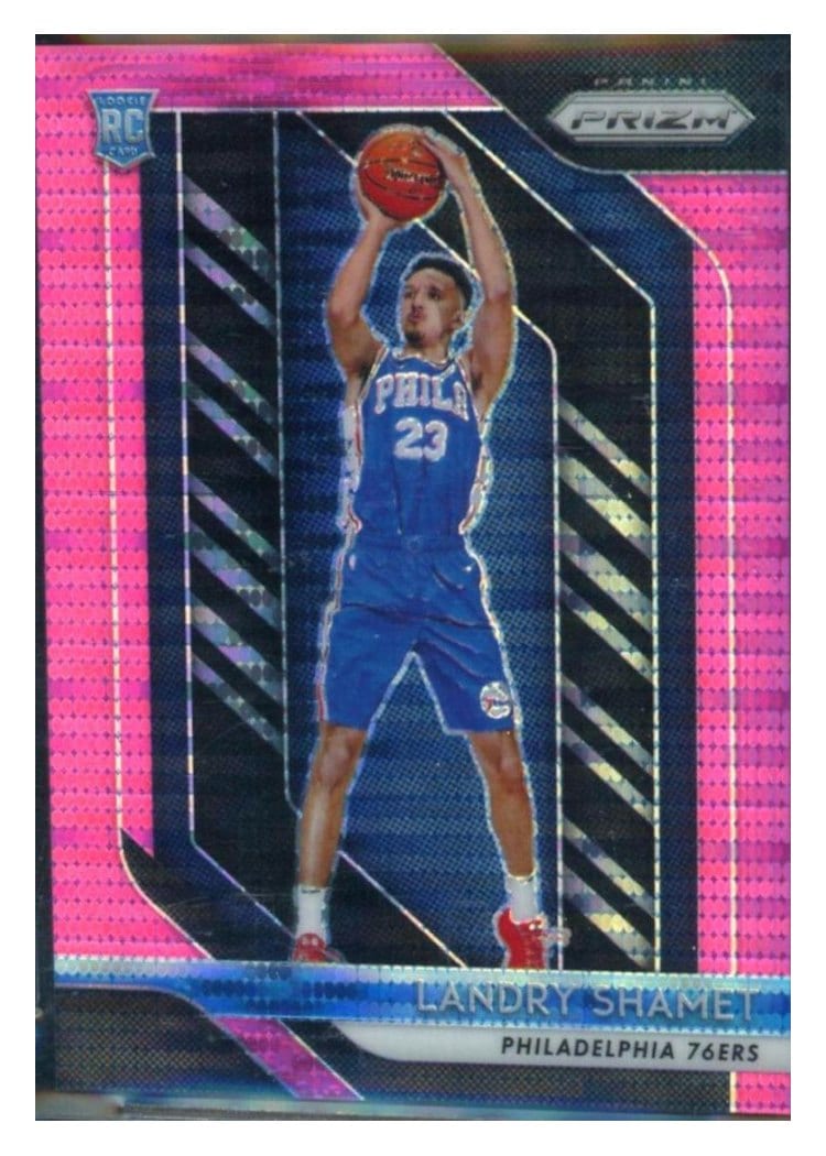 2018-19 Panini Prizm Base Set Landry Shamet #199 card