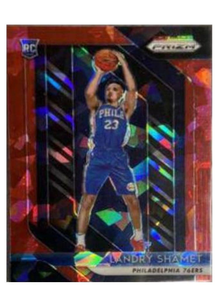 2018-19 Panini Prizm Base Set Landry Shamet #199 card