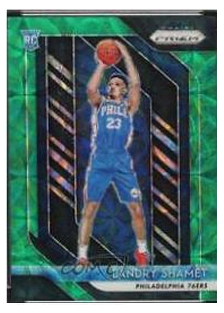 2018-19 Panini Prizm Base Set Landry Shamet #199 card