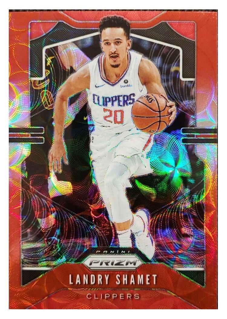 2019-20 Panini Prizm Base Set Landry Shamet #125 card