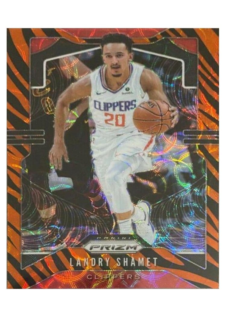 2019-20 Panini Prizm Base Set Landry Shamet #125 card
