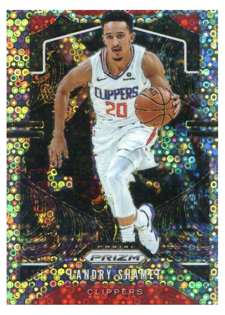 2019-20 Panini Prizm Base Set Landry Shamet #125 card