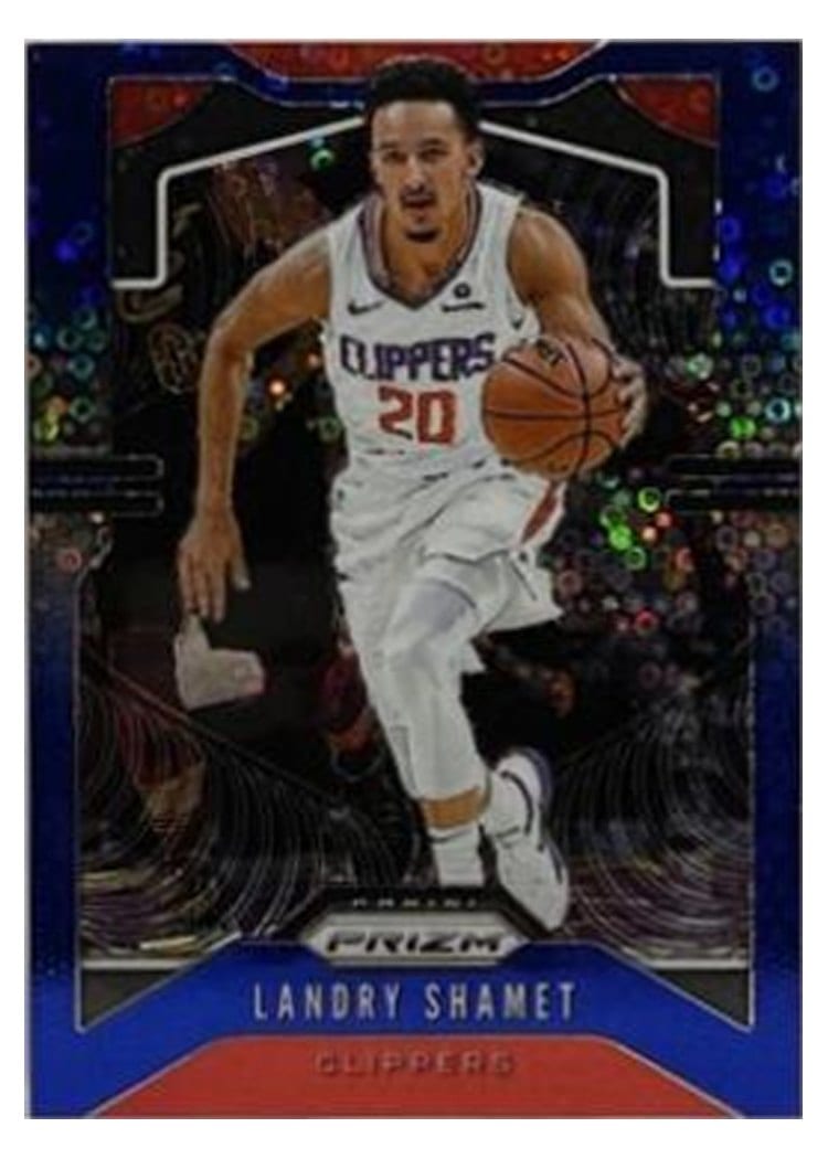 2019-20 Panini Prizm Base Set Landry Shamet #125 card