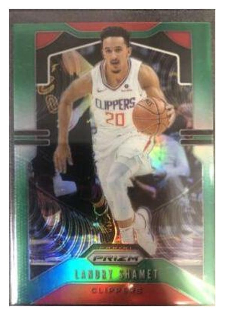 2019-20 Panini Prizm Base Set Landry Shamet #125 card