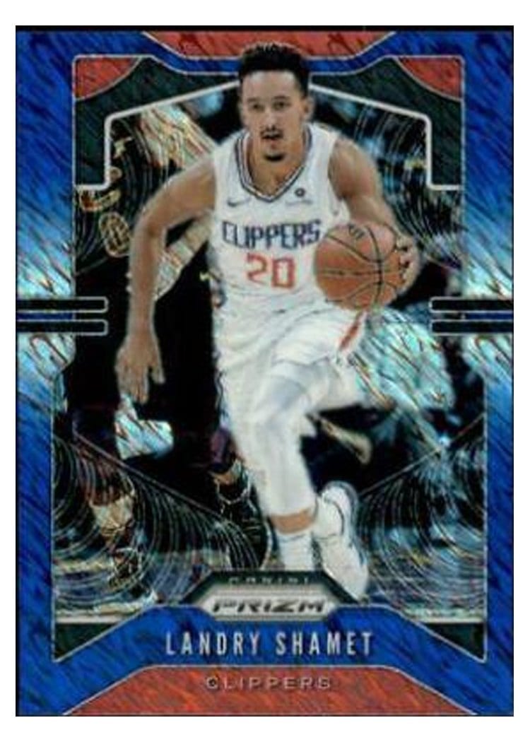2019-20 Panini Prizm Base Set Landry Shamet #125 card