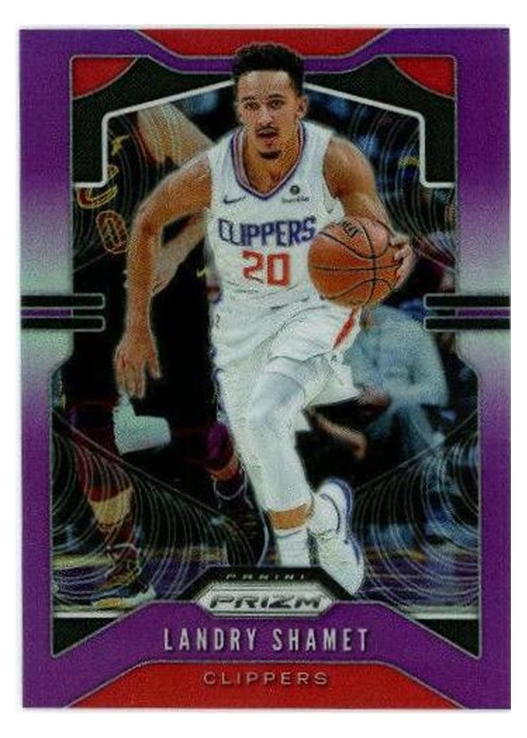 2019-20 Panini Prizm Base Set Landry Shamet #125 card
