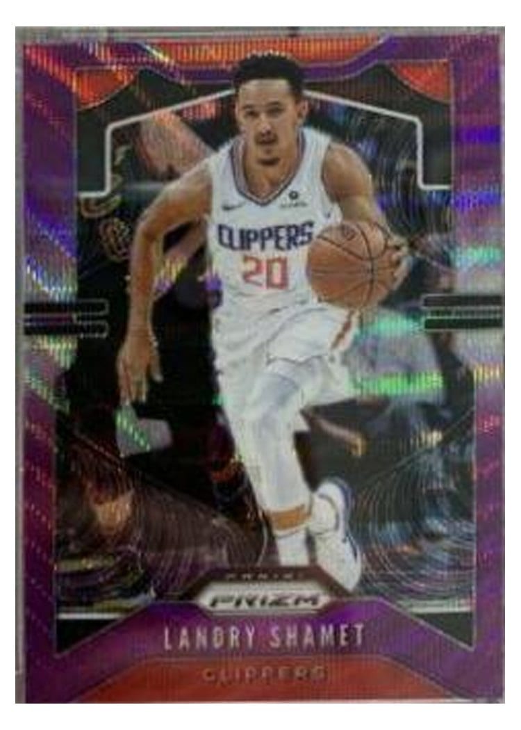 2019-20 Panini Prizm Base Set Landry Shamet #125 card
