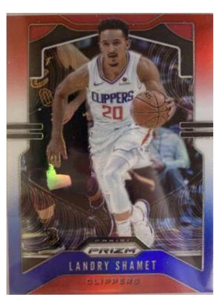 2019-20 Panini Prizm Base Set Landry Shamet #125 card