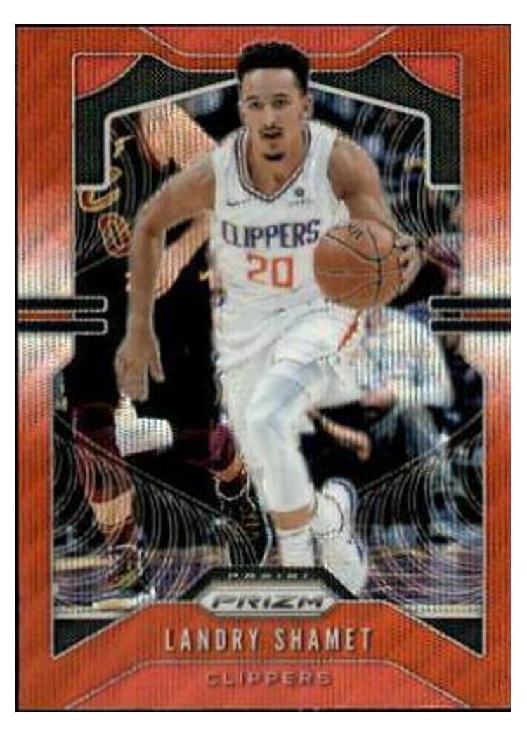 2019-20 Panini Prizm Base Set Landry Shamet #125 card