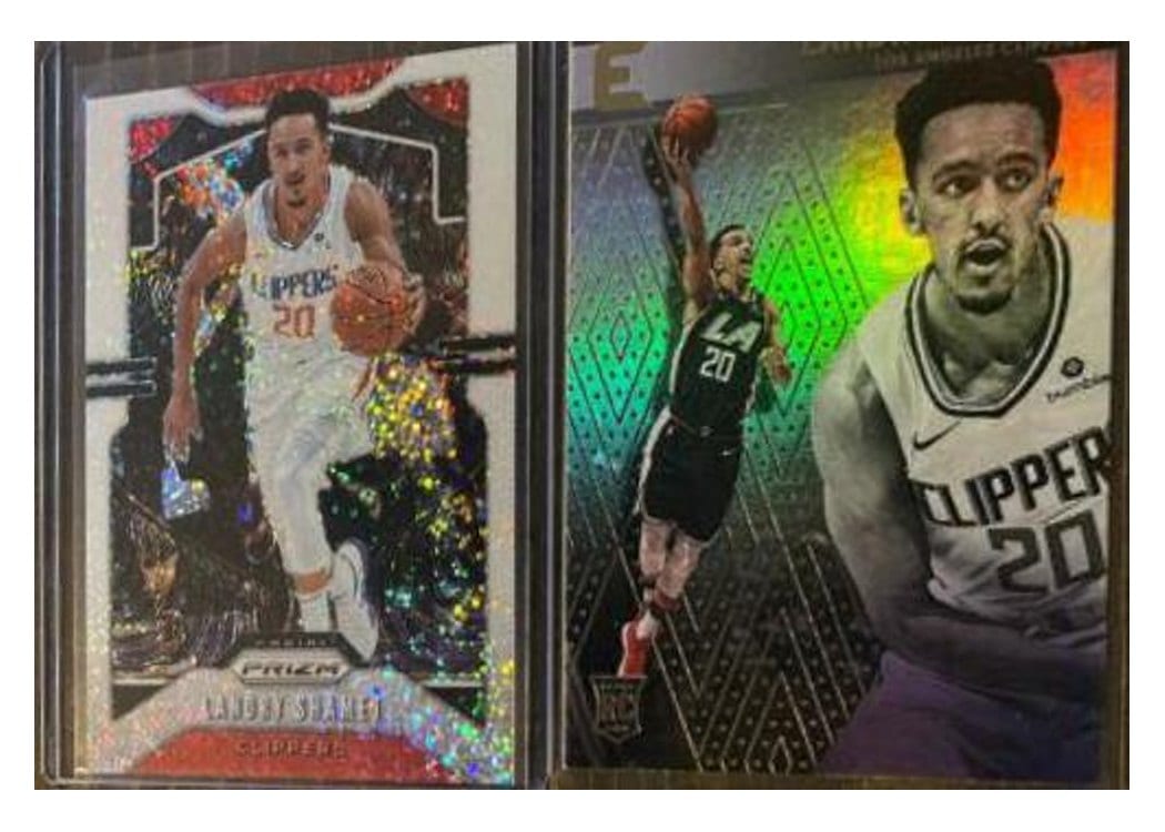 2019-20 Panini Prizm Base Set Landry Shamet #125 card