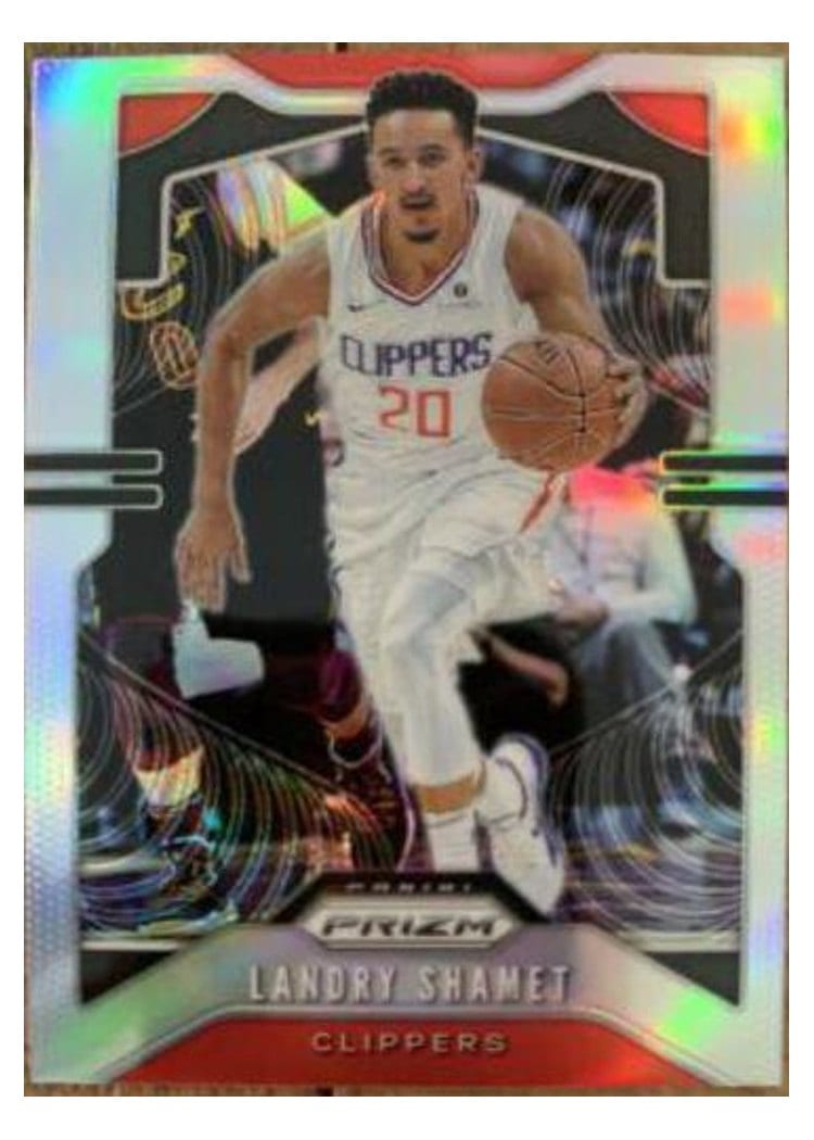 2019-20 Panini Prizm Base Set Landry Shamet #125 card