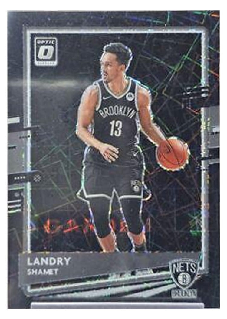 2020-21 Donruss Optic Base Set Landry Shamet Black Velocity #133 card