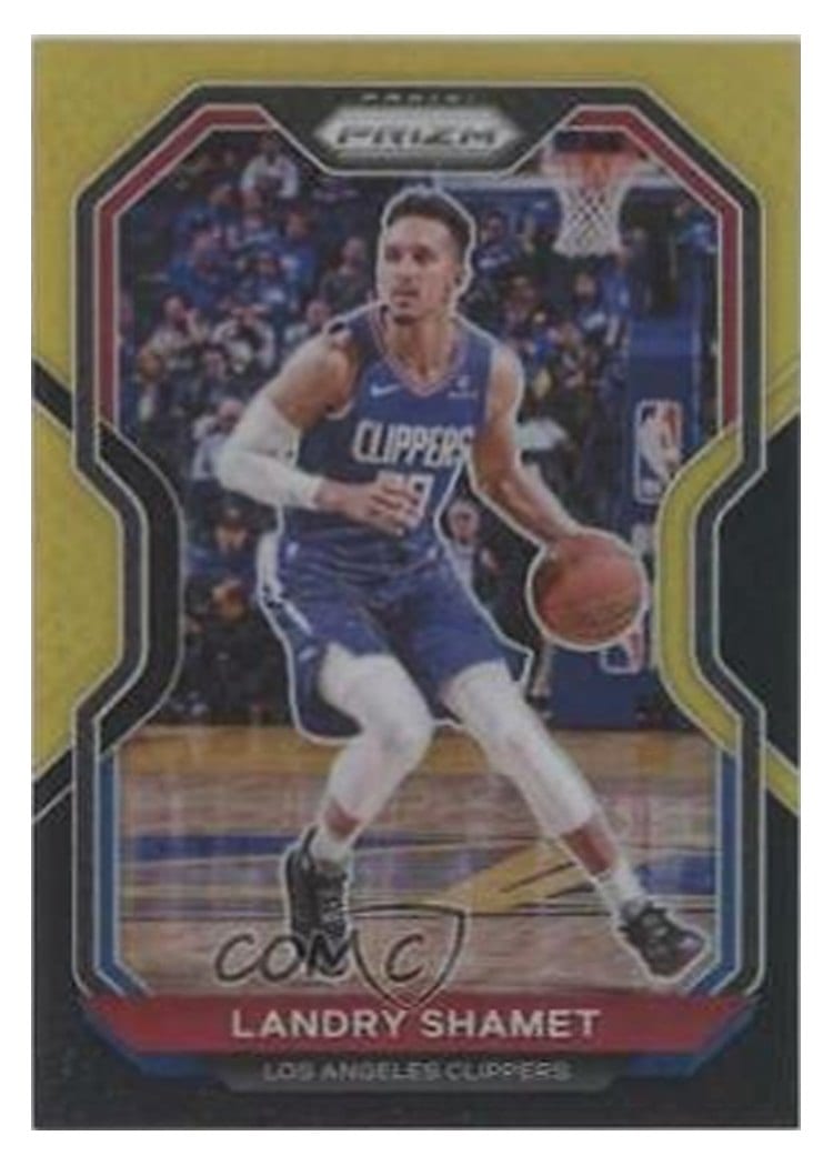 2020-21 Panini Prizm Base Set Landry Shamet #41 card