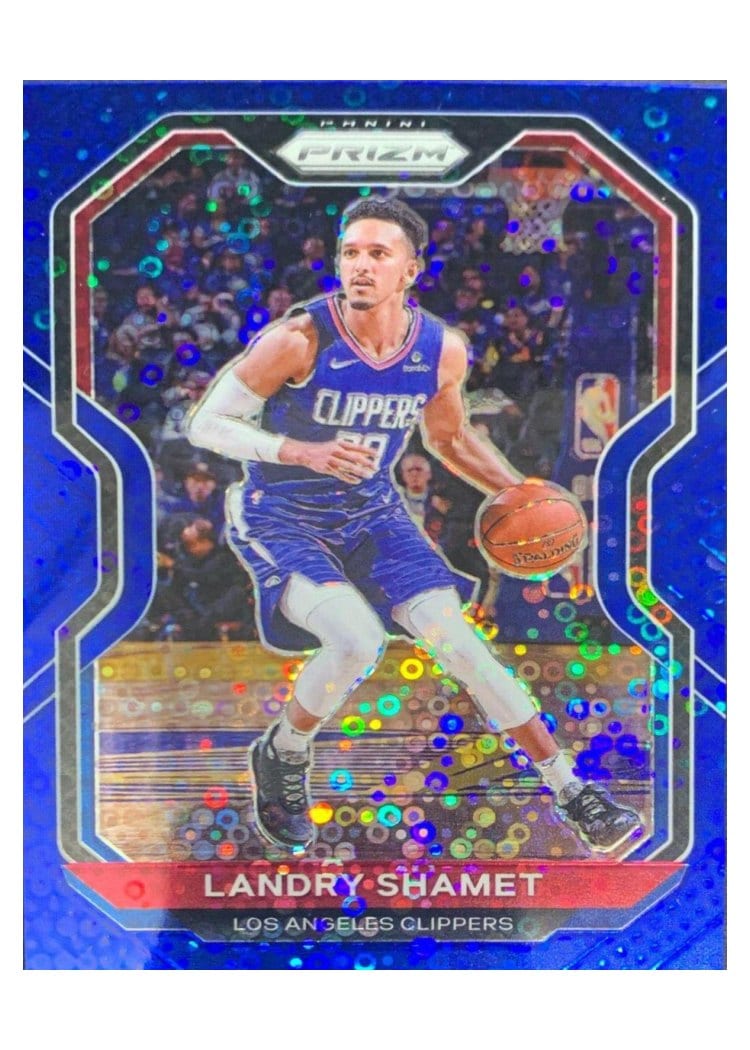 2020-21 Panini Prizm Base Set Landry Shamet #41 card