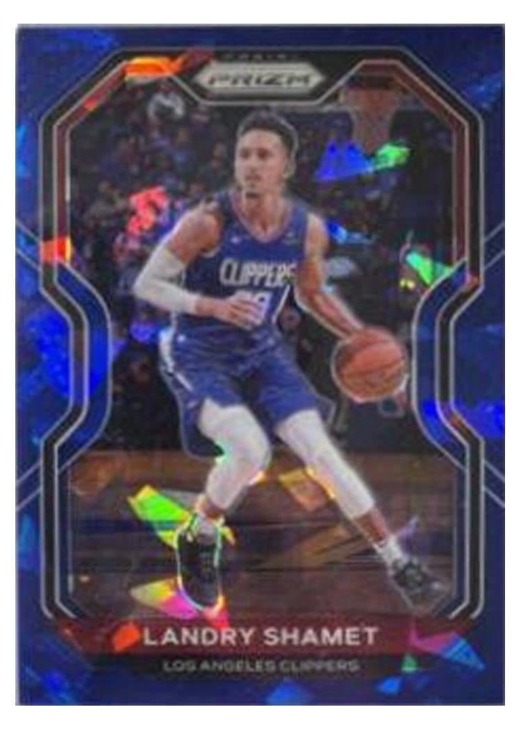 2020-21 Panini Prizm Base Set Landry Shamet #41 card