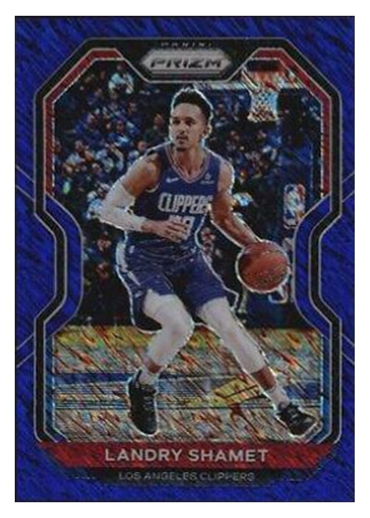 2020-21 Panini Prizm Base Set Landry Shamet #41 card
