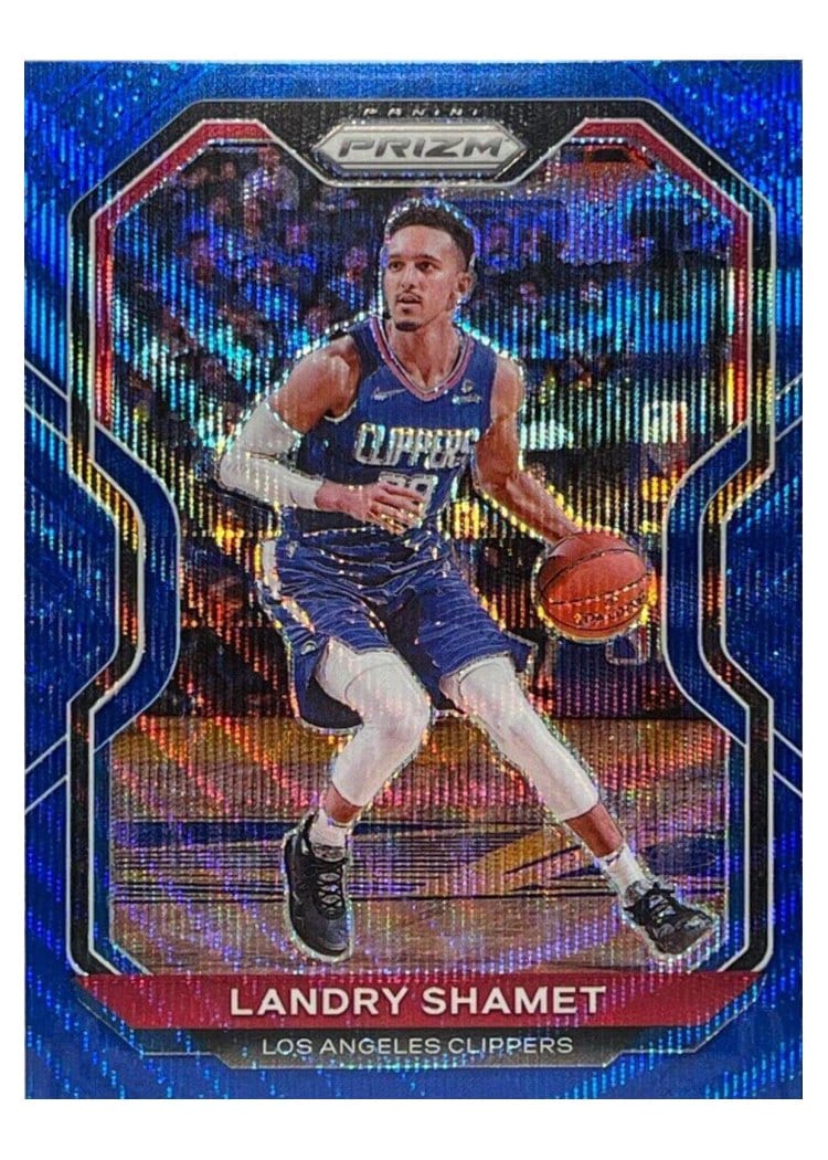 2020-21 Panini Prizm Base Set Landry Shamet #41 card