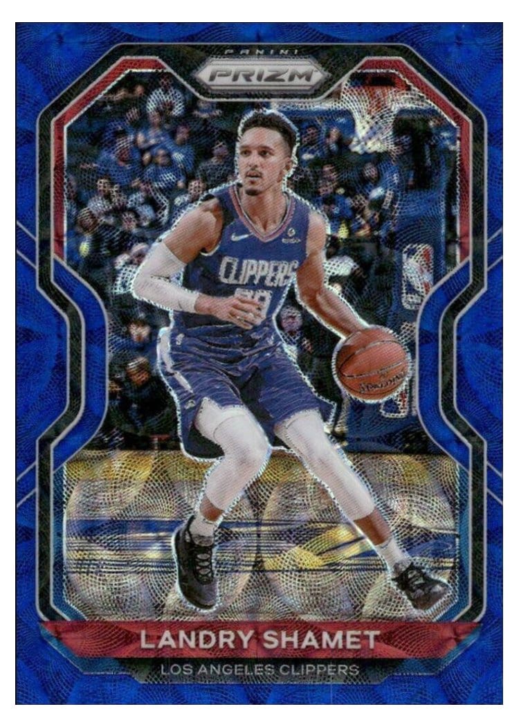 2020-21 Panini Prizm Base Set Landry Shamet #41 card