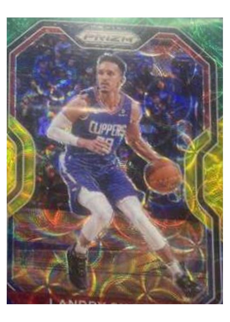 2020-21 Panini Prizm Base Set Landry Shamet #41 card