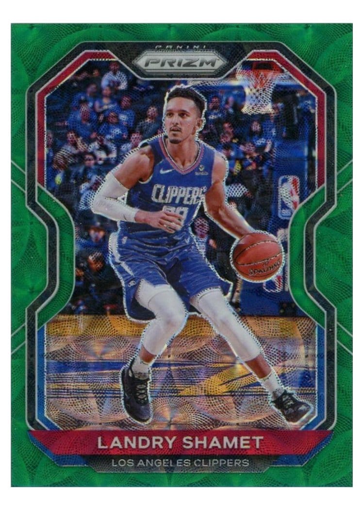 2020-21 Panini Prizm Base Set Landry Shamet #41 card